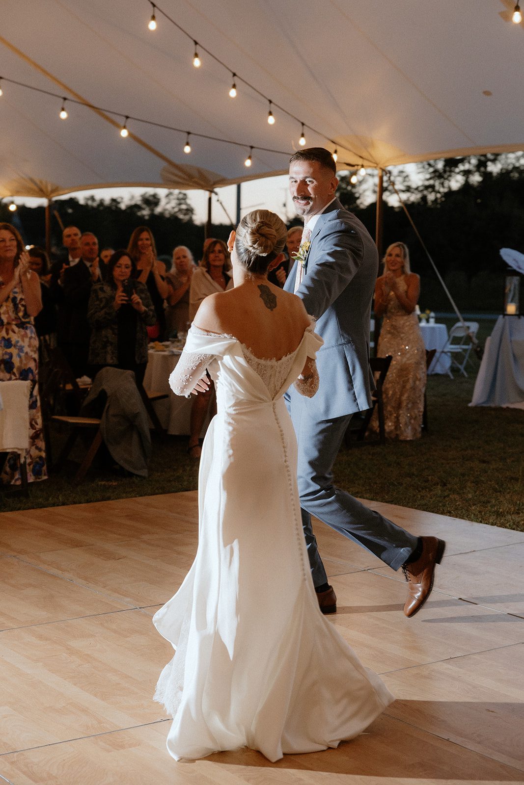 A Sentimental Wedding at Her Childhood Home — photo 25